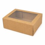 Kraft Window Pastry Box – Image 2