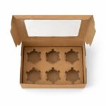 Boîte Kraft Pour Cupcakes