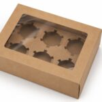 Boîte Kraft Pour Cupcakes – Image 2