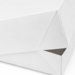 Boîte Carton Blanche Pliante – Image 2