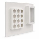 Panneau Présentoir Mural Blanc – Image 2