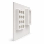 Panneau Présentoir Mural Blanc – Image 4