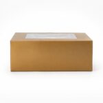 Boîte Dorée Fenêtre Transparente – Image 3