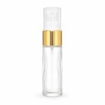 Flacon Spray Transparent Doré – Image 2