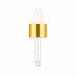 Pipette Verre Dorée – Image 2