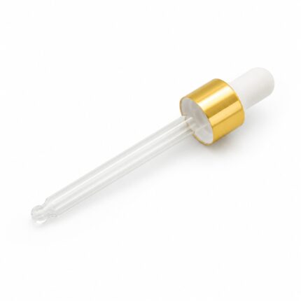 Pipette Cosmétique Dorée