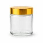 Pot Cosmétique Couvercle Doré – Image 2