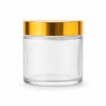 Pot Cosmétique Couvercle Doré – Image 3