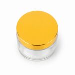 Pot Cosmétique Couvercle Doré – Image 4
