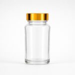 Bocal Verre Couvercle Doré – Image 7