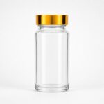 Bocal Verre Couvercle Doré – Image 10