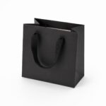 SAC LUXE FOND CARRE NOIR 15X15CM /1 Pcs