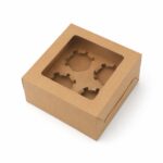 Boite De 4 Cupcakes 16X16X7,5CM – Image 2