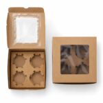 Boite De 4 Cupcakes 16X16X7,5CM – Image 3