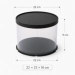 Box Cake Design Rond 22X22X16