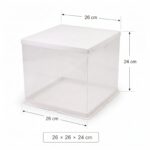 Box Cake Design Carre 26X26X24