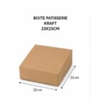 Boite Patisserie 23X23CM