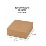Boite Patisserie 23X23CM – Image 2