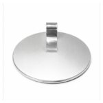 LANGUETTE PLASTIQUE RONDE ARGENTE 8CM /25 Pcs